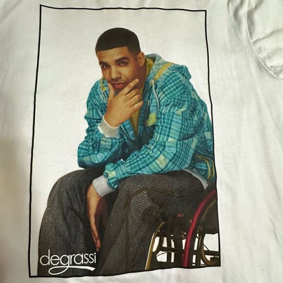 Degrassi Drake (Aubrey Drake Graham) Jimmy Brooks Short sleeve T-shirt Size XL - Picture 2 of 6